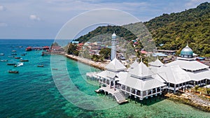 Masjid Besar Mosque on the Perhentian Islands in Malaysia photo