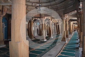 Masjid interior in Qutub E Alam Dargah, Dargah Of: Hazrat Syed Burhanuddin Qutub-ul-Alam, Ahmedabad