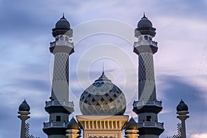 Masjid Mosque Alun Alun Central Garden Malang East Java Indonesia