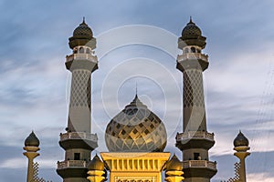 Masjid Mosque Alun Alun Central Garden Malang East Java Indonesia