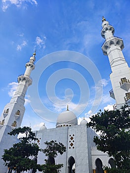 Masjid Raya Sheikh Zayed - Sheikh Zayed Mosque, Solo is a replica from Sheikh Zayed Mosque in Abu Dhabi