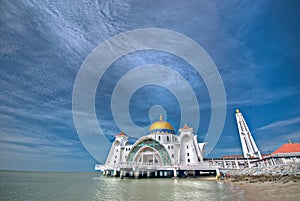 Masjid Selat Melaka@ The Straits Mosque, Melaka