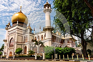 Masjid Sultan, Singapore Mosque in historic