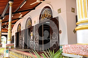 Masjid Tengkera (Tranquerah Mosque) in Malacca