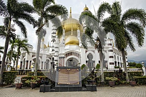 Masjid Ubudiah at Bukit Chandan in Kuala Kangsar, Malaysia.