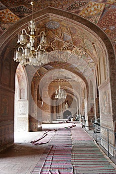 Masjid Wazir khan Interior photo