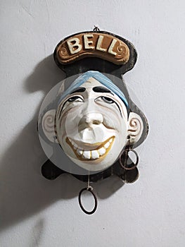 mask bell handcuffed