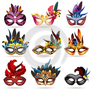 Mask Icons Set