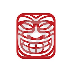 Mask Logo Inspiration for traveling agencies, tropical bar, tribe modern culture business photo