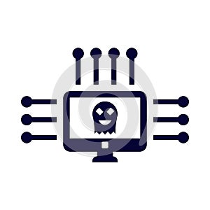 mask, man, head, computer, software, hacker, computer hacker icon