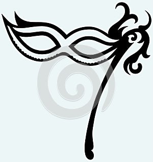 Mask for masquerade costumes photo