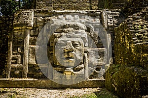 Mask Temple, Lamanai Ruins