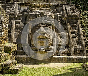 Mask Temple, Lamanai Ruins photo