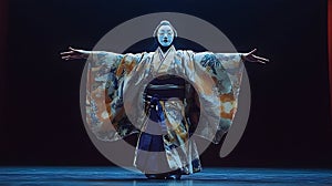 AI-Generated Kabuki Performer
