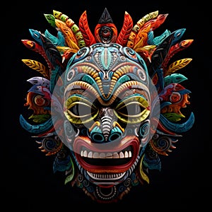 Masked Mythologies: Journeying into Ancient Tales through Tribal Masks photo