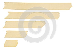 Masking tape streaks photo