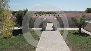 Maskovica Han Templar town aerial