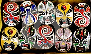 Masks of Peking Opera