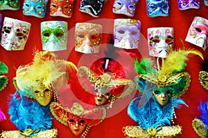 Masks in Venice, Italy