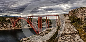 The Maslenica Bridge of Croatia photo