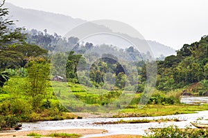 Masoala river landscape photo