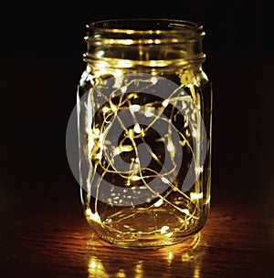 Mason jar lights