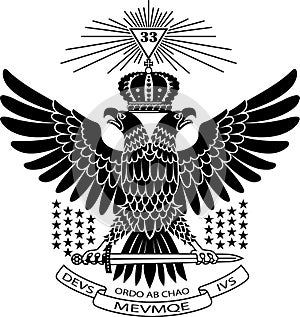 Masonic eagle.