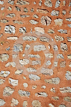 Masonry texture in Albarracin Teruel