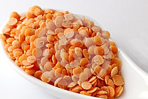 Masoor or red lentil