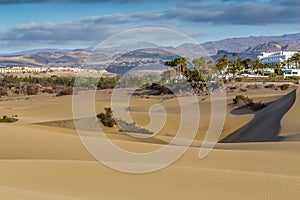 Maspalomas Dunes-Gran Canaria,Canary Islands,Spain