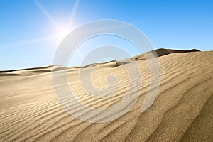 Maspalomas, Resort Town, Gold desert.