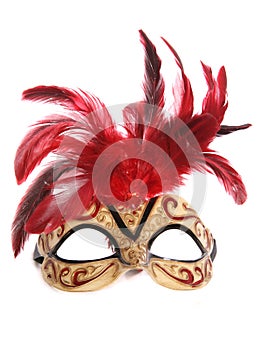 Masquerade mask cutout photo