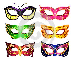 Masquerade masks photo