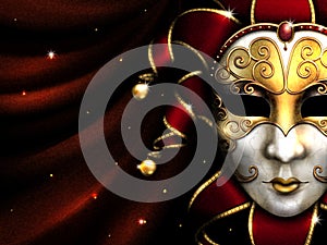 Masquerade party background