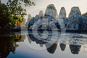 Masroor Rock-cut Temples at Masrur Hindu temples in the Kangra Valley of Beas River in Himachal Pradesh