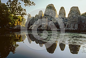 Masroor Rock-cut Temples at Masrur Hindu temples in the Kangra Valley of Beas River in Himachal Pradesh,