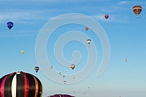 Mass ascent Bristol International Balloon Fiesta