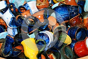 Mass of the ceramics pots