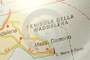 Mass. Damerio. Penisola Della Maddalena. The island of Sicily, I photo