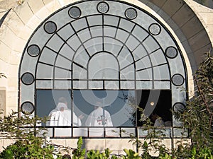 Mass in Dominus Flevit Church