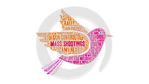 Mass Shootings Animated Word Cloud