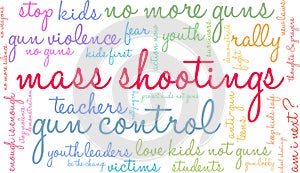 Mass Shootings Word Cloud