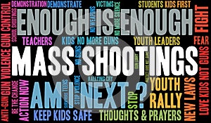 Mass Shootings Word Cloud