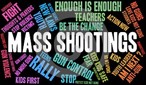 Mass Shootings Word Cloud