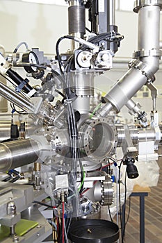 Mass spectrometer in nuclear lab photo