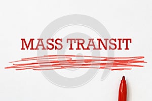 Mass transit on paper