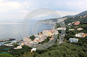 Massa Lubrense, the Amalfi Coast, Italy photo