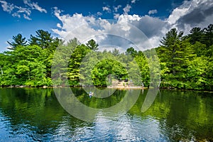 Massabesic Lake, in Manchester, New Hampshire.