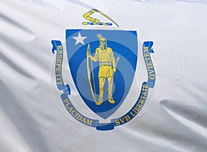 Massachusetts State Flag