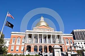 The Massachusetts State House, Boston, USA